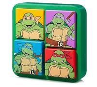 Numskull TMNT Lampe de bureau murale avec logo 3D pour chambre à coucher, bureau, maison, étude, travail - Produit officiel Tortues Ninja