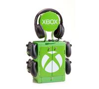Numskull Casier de Rangement et Support pour Accessoires de Jeu Officiel Xbox Series X - Peut contenir 10 Jeux/DVD, 4 manettes, Un Casque et des Accessoires - Organiseur Compact et résistant