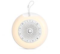 Numsy Mini Machine à Bruit Blanc Bébé avec Veilleuse - White Noise Machine | Aide au Sommeil Bébé, 27 Sons Apaisants, 8 Modes de Lumière, Minuterie et Sécurité Enfant, Portable et Rechargeable USB-C