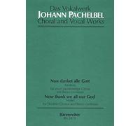 Nun danket Alle Gott-Now Thank we All Our God-Motette. Chorpartitur [Import]