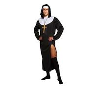 Nun Male Fancy Dress Costume (Black)