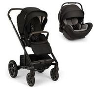 NUNA - Poussette DUO Mixx Next + Siège-auto Arra Flex Caviar Noir