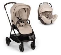 NUNA - Poussette Duo Triv Next + Siège auto Arra Flex Biscotti