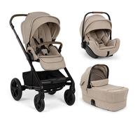 NUNA - Poussette Trio Mixx Next + Siège auto Arra Flex 2 + Nacelle Mixx Next Cosmopolitan
