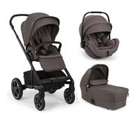 NUNA - Poussette Trio Mixx Next + Siège auto Arra Flex 2 + Nacelle Mixx Next Thunder