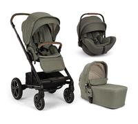 NUNA - Poussette Trio Mixx Next - Siege-auto Arra Flex - Nacelle Lytl Pine