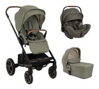 NUNA - Poussette Trio Mixx Next + Siège auto Arra Flex + Nacelle Mixx Next Pine Pine G
