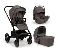 NUNA - Poussette Trio Mixx Next + Siège auto Arra Flex + Nacelle Mixx Next Thunder