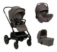 NUNA - Poussette Trio Mixx Next + Siège auto Arra Flex + Nacelle Mixx Next Thunder Thunder G