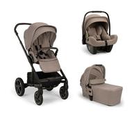 NUNA - Poussette Trio Mixx Next + Siège auto Pipa Next + Nacelle Mixx Cedar
