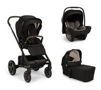 NUNA - Poussette Trio Mixx Next + Siège auto Pipa Next + Nacelle Mixx Next Caviar Caviar G