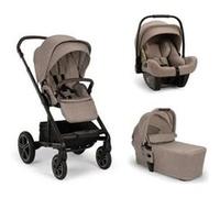 NUNA - Poussette Trio Mixx Next + Siège auto Pipa Next + Nacelle Mixx Next Cedar Cedar G
