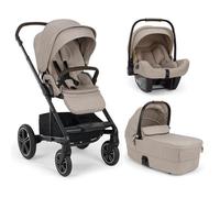 NUNA - Poussette Trio Mixx Next + Siège auto Pipa Next + Nacelle Mixx Next Chateau