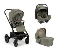NUNA - Poussette Trio Mixx Next + Siège auto Pipa Next + Nacelle Mixx Next Pine Pine G