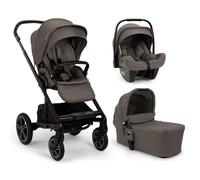 NUNA - Poussette Trio Mixx Next + Siège auto Pipa Next + Nacelle Mixx Next Thunder