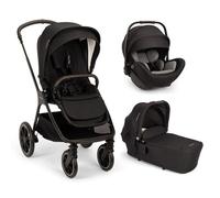 NUNA - Poussette Trio Triv Lx + Siège auto Arra Flex + Nacelle Lytl Caviar