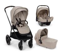 NUNA - Poussette Trio Triv Lx + Siège auto Pipa Next + Nacelle Lytl Chateau