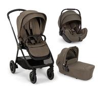 NUNA - Poussette Trio Triv Next + Siège auto Arra Flex 2 + Nacelle Lytl Pistachio