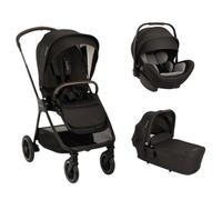 NUNA - Poussette TRIO Triv Next + Siège-auto Arra Flex + Nacelle Lytl Caviar