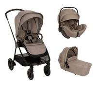 NUNA - Poussette Trio Triv Next + Siège auto Arra Flex + Nacelle Lytl Cedar Cedar G
