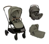 NUNA - Poussette Trio Triv Next + Siège-auto Arra Flex + Nacelle Lytl Pine