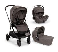 NUNA - Poussette Trio Triv Next + Siège auto Arra Flex + Nacelle Lytl Thunder