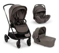 NUNA - Poussette Trio Triv Next + Siège auto Arra Flex + Nacelle Lytl Thunder