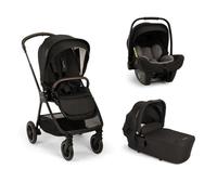 NUNA - Poussette TRIO Triv Next + Siège-auto Pipa Next + Nacelle Lytl Caviar