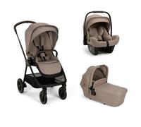 NUNA - Poussette Trio Triv Next + Siège auto Pipa Next + Nacelle Lytl Cedar Nuna