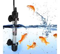 Nunafey Chauffe-Eau Submersible pour Aquarium 220-240V, Chauffe-Eau pour Aquarium, pour Eau Douce pour Tortue de mer Betta(100W)