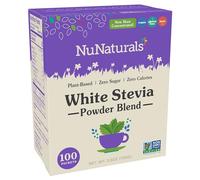 NuNaturals Nustevia White Stevia Powder, 100 Count by Blue Bonnet