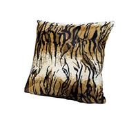Nunbee Housse de Coussin Matériau Peluche Courte Moderne Modèle Animal Léopard Classique Scandinave Literie Taie d'oreiller de Décoration Voiture Canapé, Modèle5 50 * 50cm