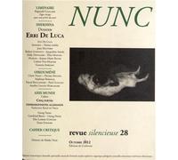 Nunc n°28 Dossier Erri de Luca