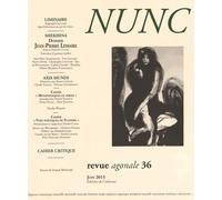 Nunc N° 36, Juin 2015 - Jean-Pierre Lemaire