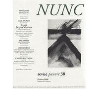Nunc N° 38, Février 2016 - Dossier Jacques Maritain