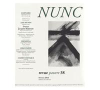 Nunc N° 38, Février 2016 - Dossier Jacques Maritain