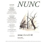 Nunc n°41 Dossiers Maria Zambrano /Vincent La Soudière Février 2017 - Collectif - De Corlevour - broché - Revue