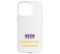 Nunca Dejes De Tocar Tu Tambor Orgullo Boricua Porto Rico Coque pour iPhone 15 Pro Max
