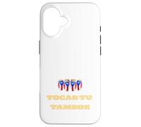Nunca Dejes De Tocar Tu Tambor Orgullo Boricua Porto Rico Coque pour iPhone 16