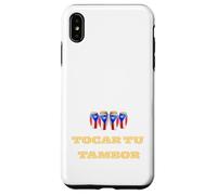 Nunca Dejes De Tocar Tu Tambor Orgullo Boricua Porto Rico Coque pour iPhone XS Max