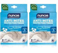 Nuncas Antimites Protection Tissus - Fleurs Printaniéres - 2 Grands Feuillets (Lot de 2)
