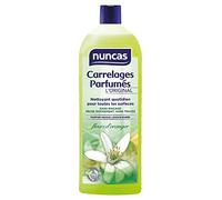 Nuncas Carrelages Parfumés - Nettoyant Sols - Fleurs d'Oranger - 1000 ML