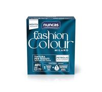 Nuncas Fashion Colour Milano - Bleu Canard - Kit de teinture textile - Prêt à l'emploi avec lessive post-traitement (180 g - 75 ml)