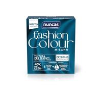 Nuncas Fashion Colour Milano Kit Teinture Textile + Traitement, Bleu Canard