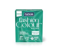 Nuncas Fashion Colour Milan, vert jade, kit de teinture pour tissu, prêt à l'emploi avec nettoyant post-traitement, 180 g, 75 ml