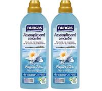 Nuncas Morbivel - Assouplissant Concentré - Lagon Blue - 750ml (Lot de 2)