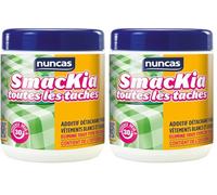 Nuncas Smackia - Additif Détachant Toutes les Taches - 600g (Lot de 2)