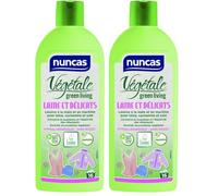 Nuncas Végétale - Laine et Délicats - Détergent à la Main et Machine à Laver - 500ml (Lot de 2)