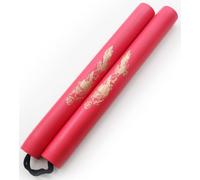 Nunchaku Dragon Mousse Rouge Entrainement Arts Martiaux Repliksword