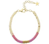 Nuni Copenhagen Josefine Bracelets 18 ct. Argent A3133-Pink - Femme - Argent 925